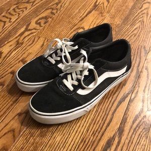 Classic Black + White Vans